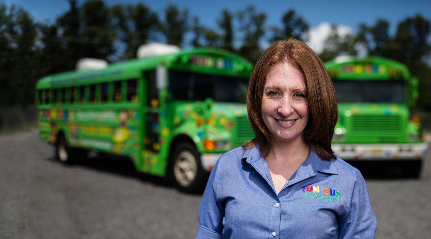 Stacey Kimmins of Fun Bus mobile franchise transitions as Chair of the RVCC Foundation Board of Directors