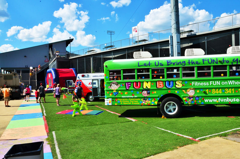 FUN BUS indoor playground franchise provides a positive change of scenery from your typical desk job.